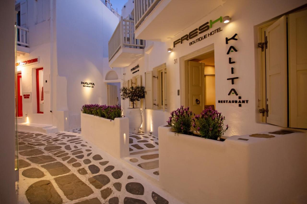Fresh Boutique Hotel Mykonos Town Eksteriør billede