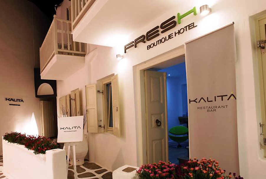 Fresh Boutique Hotel Mykonos Town Eksteriør billede