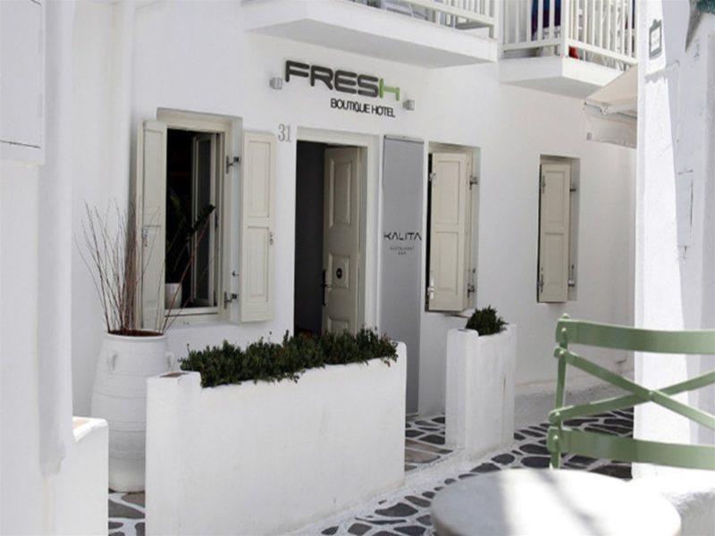 Fresh Boutique Hotel Mykonos Town Eksteriør billede